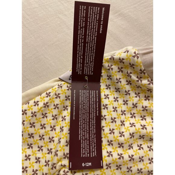 Endue Baby Pants Size 6-12 Months Organic Pima Cotton Reversible Newborn 4 Pairs - Picture 7 of 7